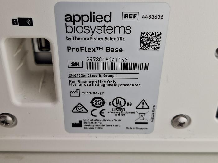 Used Thermo Fisher Scientific Applied Biosystems ProFlex PCR