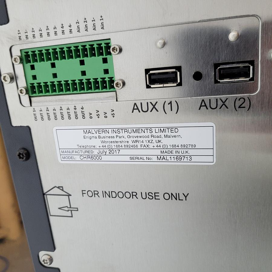 Used Malvern Omnisec CHR600 + CHR7100 Resolve & Reveal GPC/SEC System