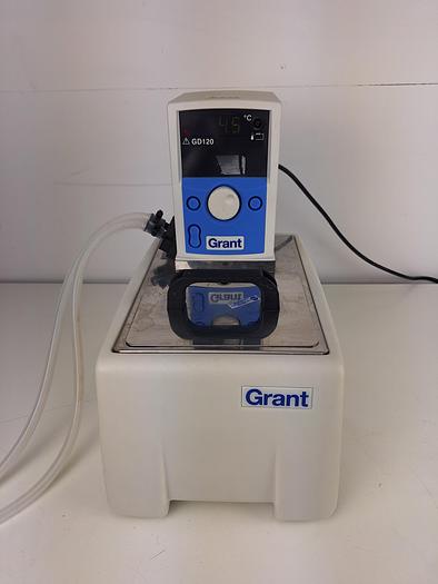Used Grant GD120 Digital Stirred Water Bath and Circulator