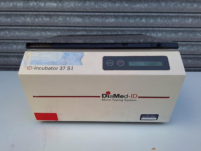 Used DiaMed 37 SI ID-Incubator