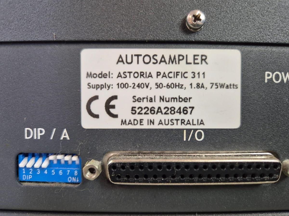 Used Astoria Pacific 411S Autosampler