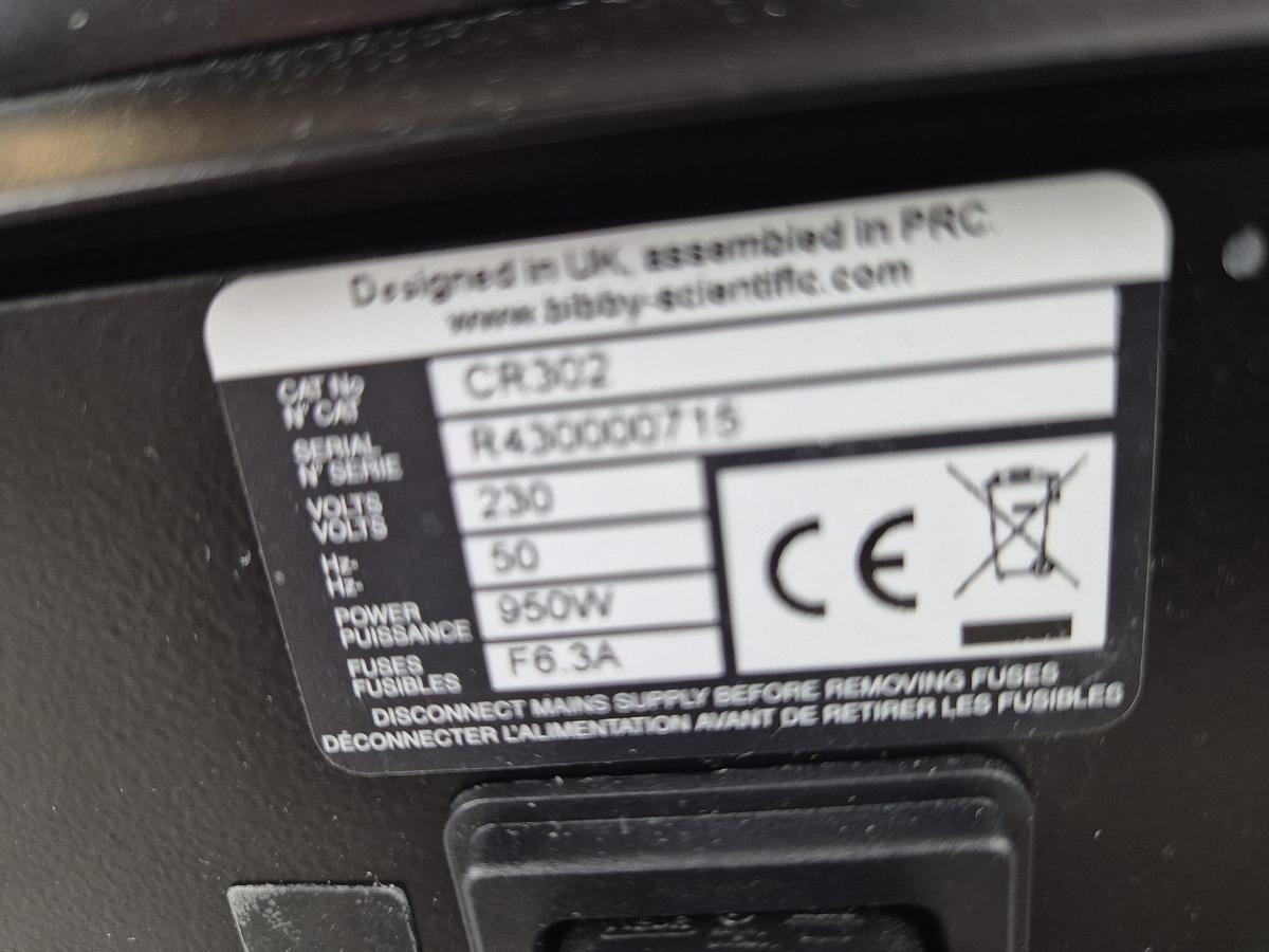 Used Stuart CR302 Infrared Hotplate stirrer x 2