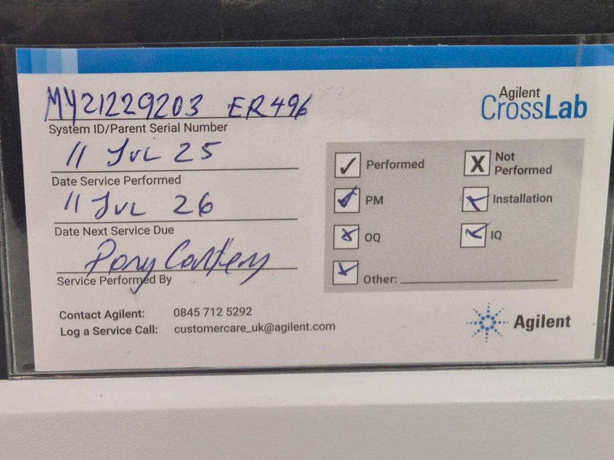 Used Agilent Carey 60 UV-Vis Spectrophotometer