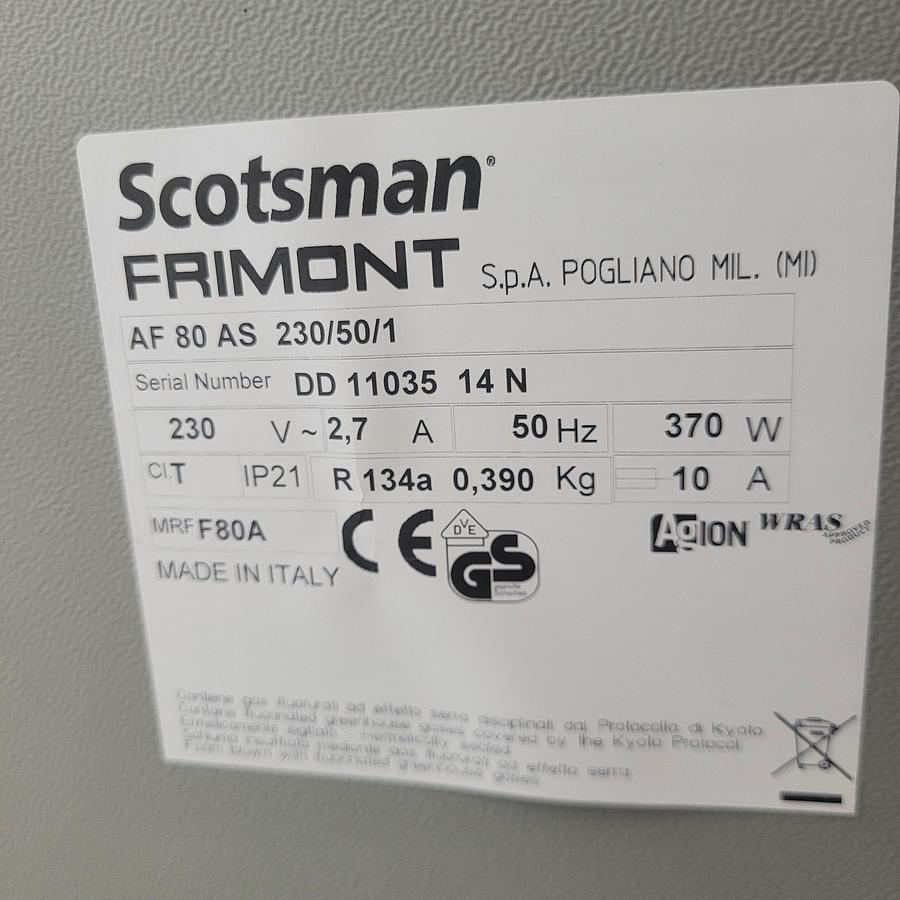 Used Scotsman AF80 Ice Flake Maker