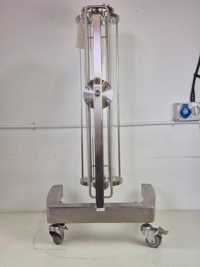 Used GE Healthcare (now Cytiva) Axicrom 140/500 chromatography column