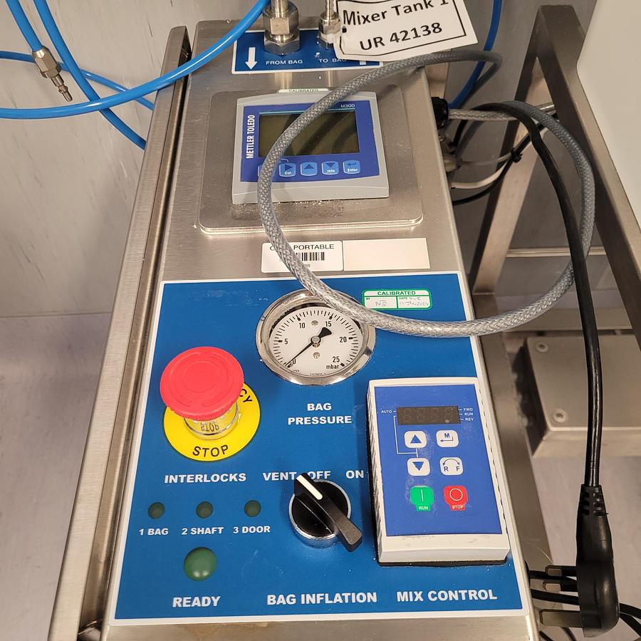 Used Pall Allegro 50 L Standard Mixer and Weigh Platform