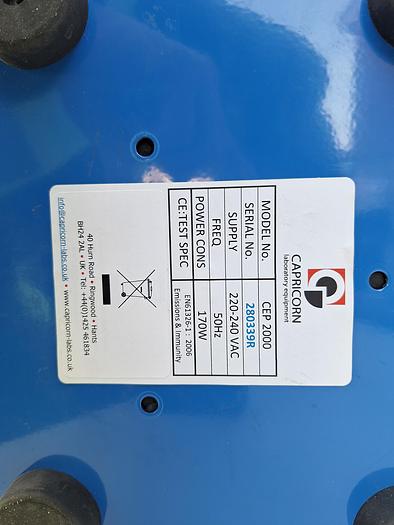 Used Capricorn CEP2000 Centrifuge