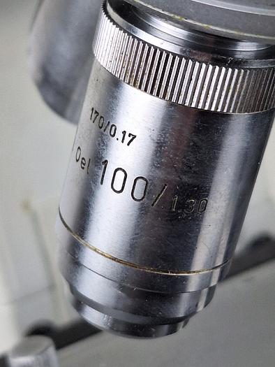 Used Leitz Laborlux K Microscope with carry case