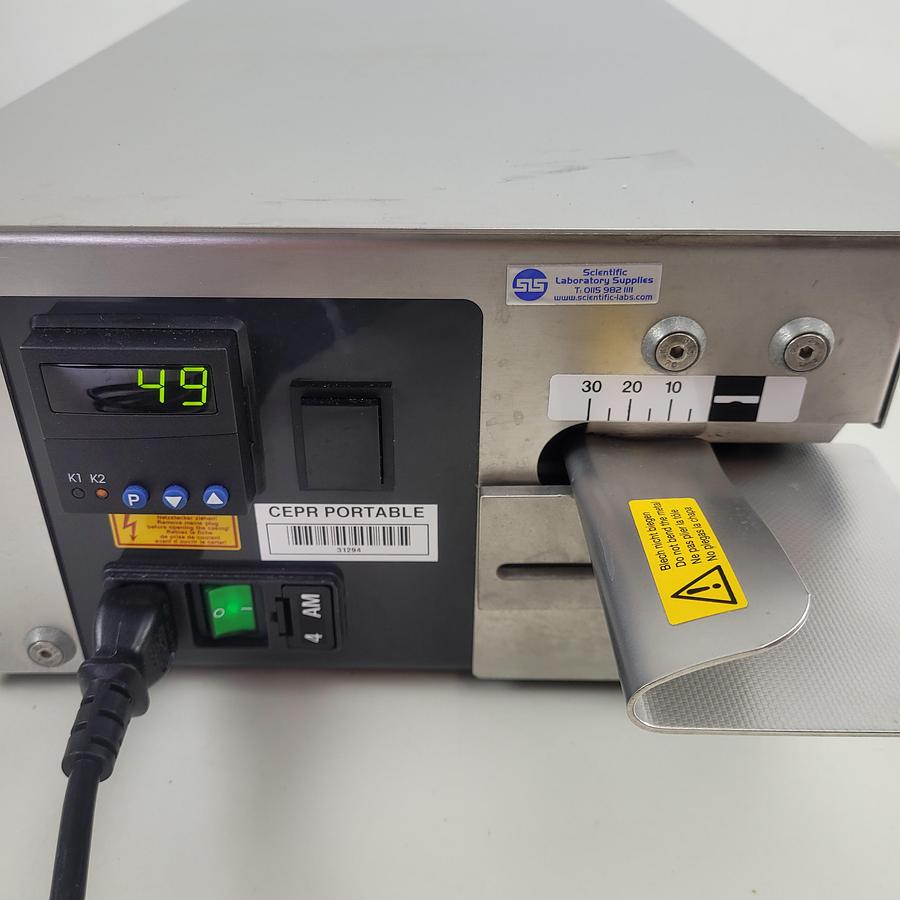 Used Hawo HM 500 DEL Rotary Heat Sealer