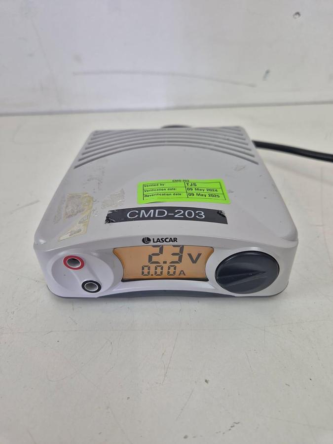 Used Lascar PSU 130 x 9 CMD23 Benchtop Power Supply