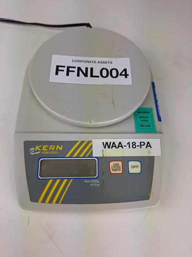 Used Kern EMB 220-1 Balance