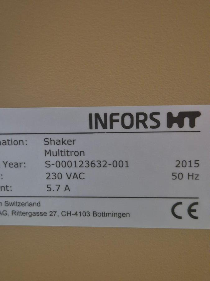 Used Infors HT Multitron Shaker