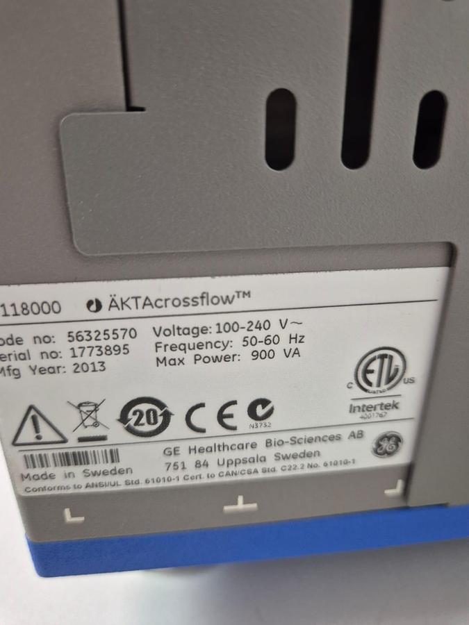Used Akta Crossflow Filtration System