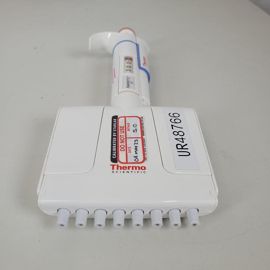 Used Thermo Scientific Finnpipette F1 Pipette 8 Channel