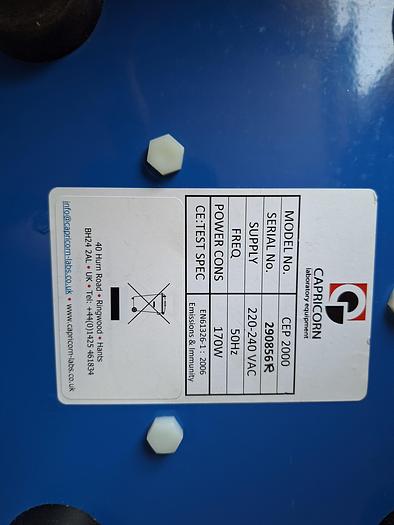 Used Capricorn CEP2000 Centrifuge