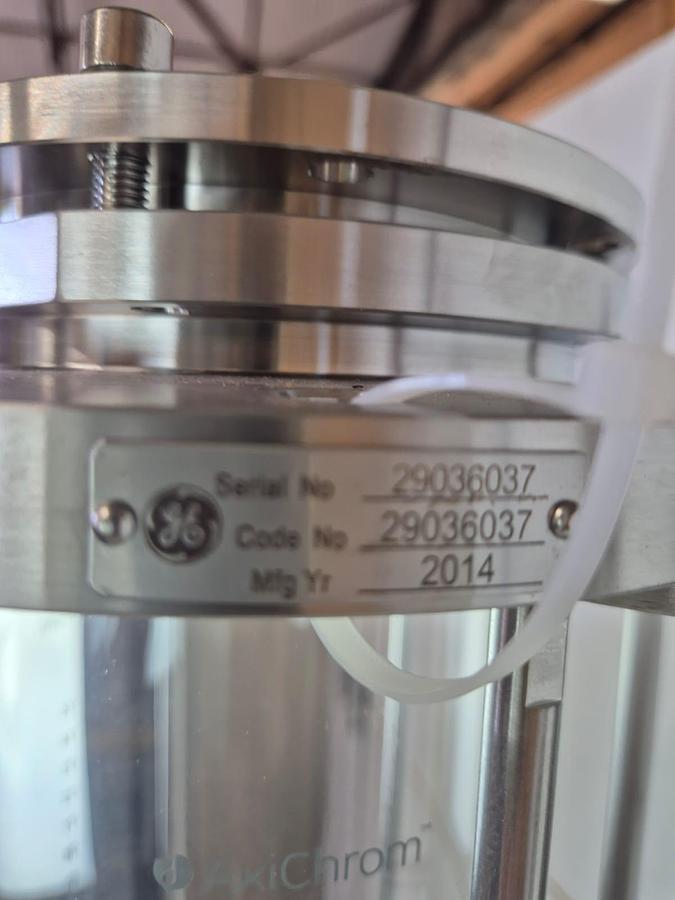 Used GE Healthcare (now Cytiva) Axicrom 140/500 chromatography column