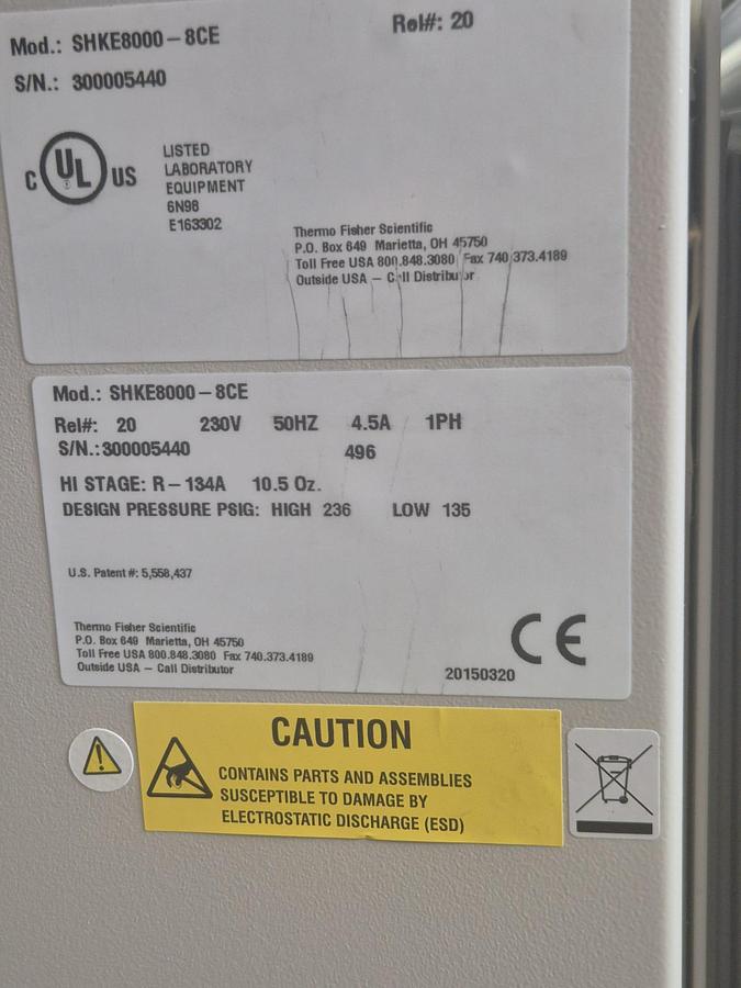 Used Thermo Scientific Max Q 8000 Incubator Stack