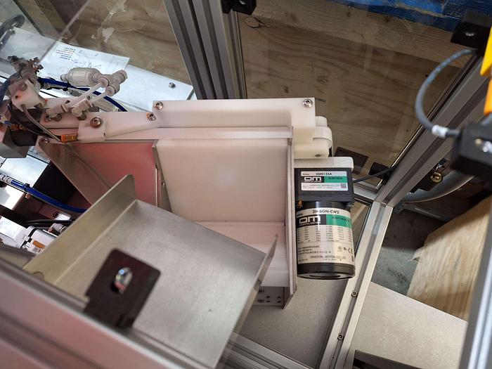 Used Quickpouch Automated Form-Fill Seal Packaging Machine with Videojet Dataflex Printer for Quickpouch Auto loader