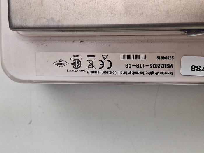 Used Sartorius Cubis MSU3203S