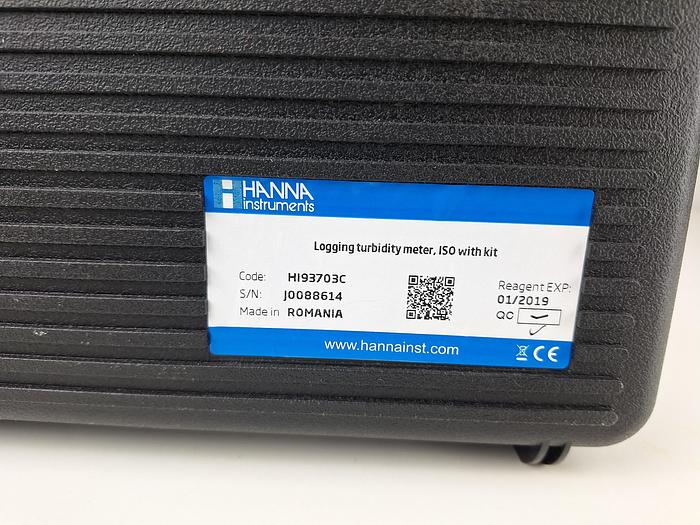 Used Hanna HI93703C Logging Turbidity Meter