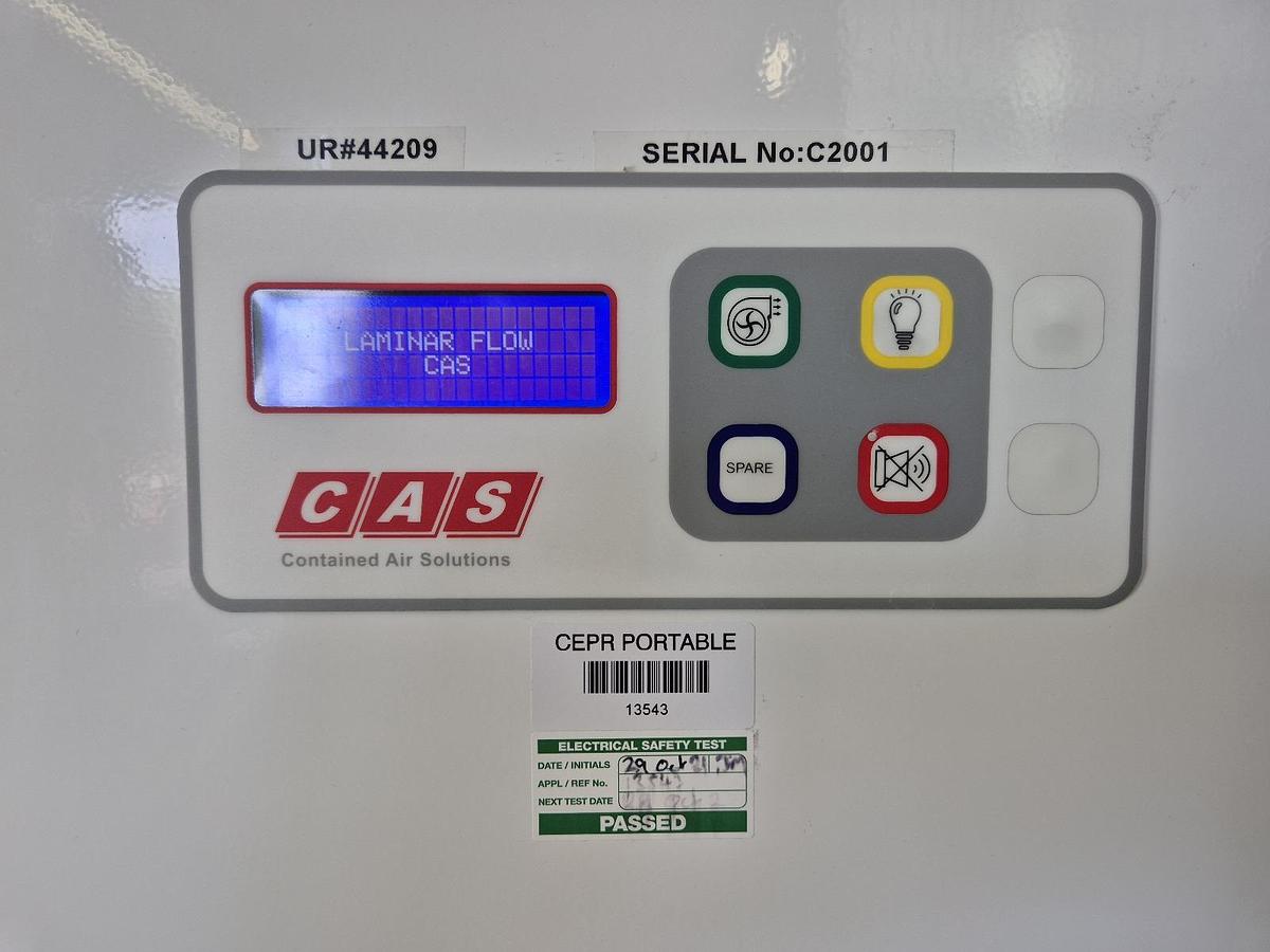 Used CAS Laminar Flow CA9 Cabinet