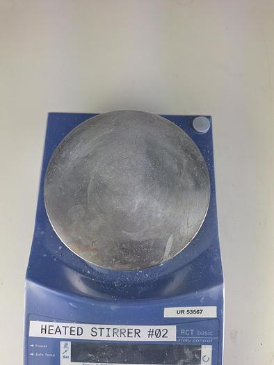Used IKA RCT B S002 Heating Magnetic Stirrer