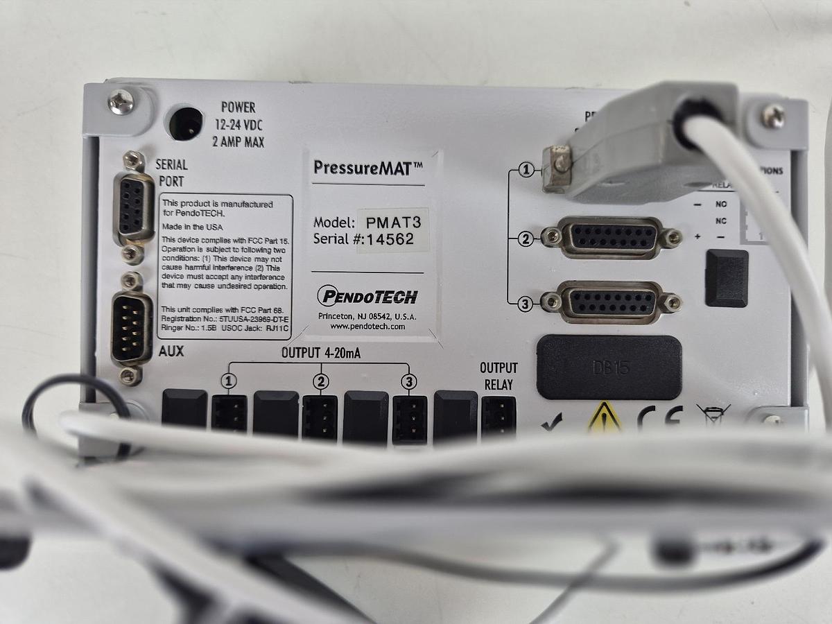 Used Pendotech PMAT3 Pressure Mat Sensor Monitor