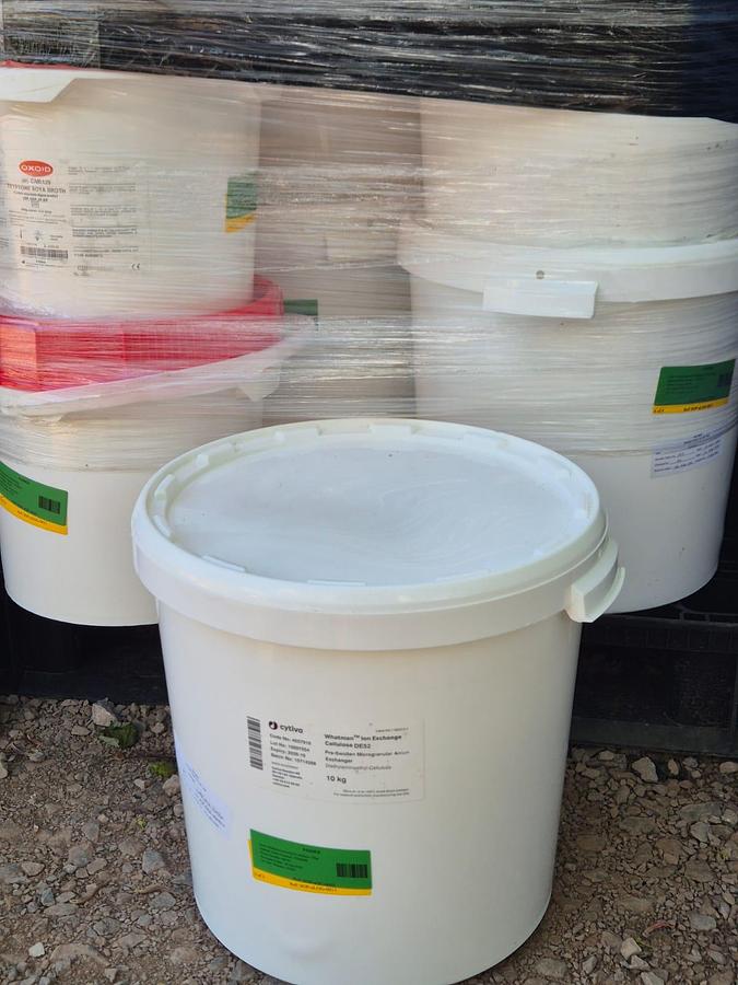 Used Cytiva DE52 10 kg Whatman Ion Exchange Diethylaminoethyl Cellulose