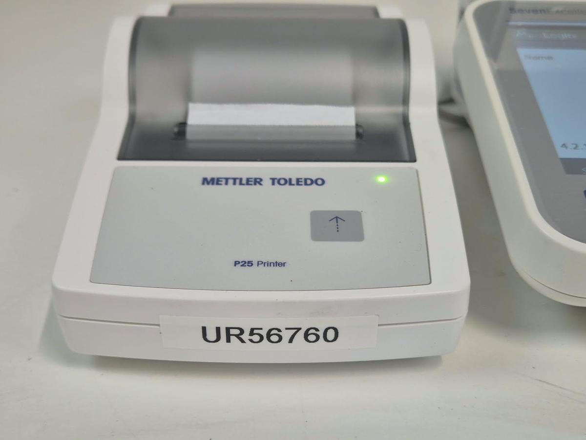 Used Mettler Toledo Seven Exellence + Multiperameter P25 Printer
