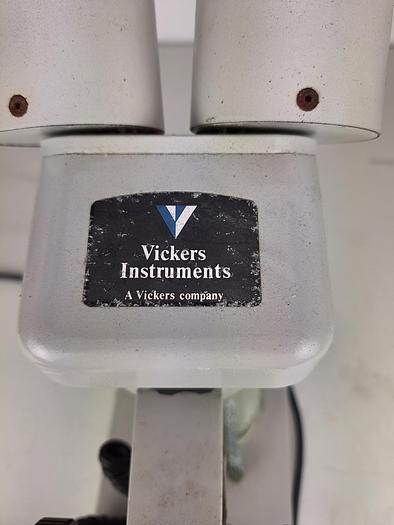 Used Vickers Instruments Binocular Microscope
