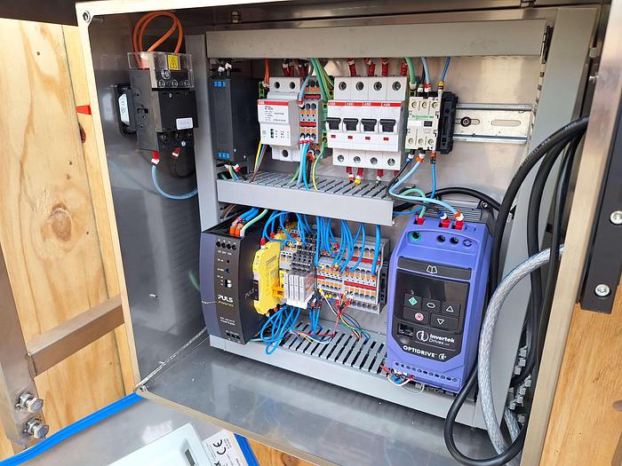 Used Clearmark ICE Viper plus Thermal Inkjet Coder with Stainless Steel Conveyor