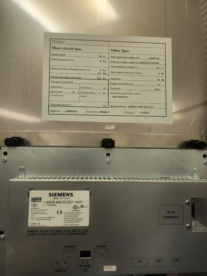 Used Lytzen ISO Class 5 (Class 100) Depyrogenation Oven