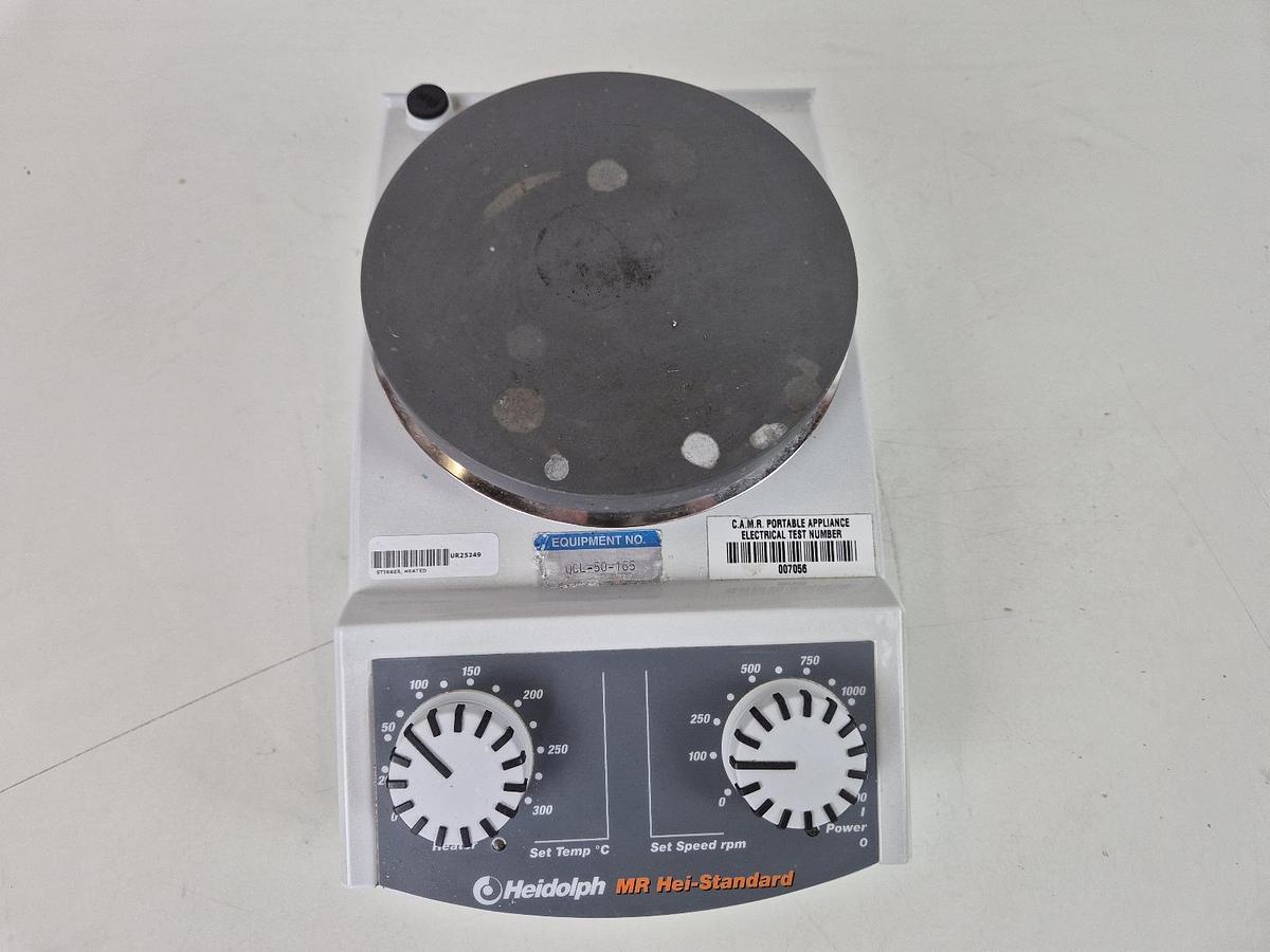 Used Heidolph MR Hei-standard Magnetic Hotplate Stirrer