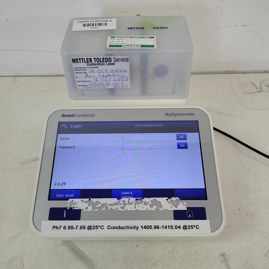 Used Mettler Toledo Seven Excellence