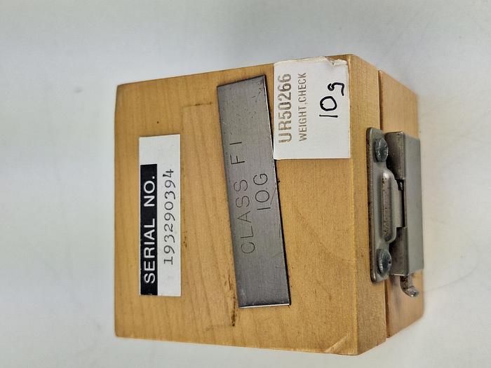 Used Class F1 10g Weight