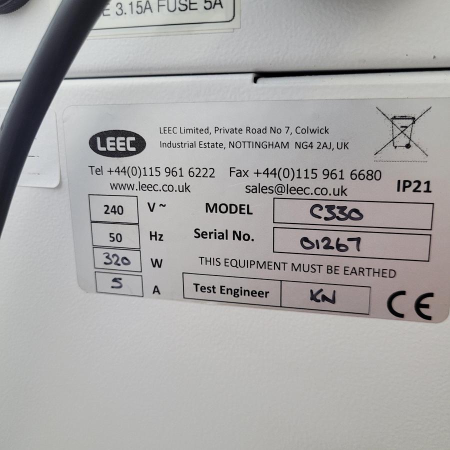 Used LEEC C330 Classic Incubator