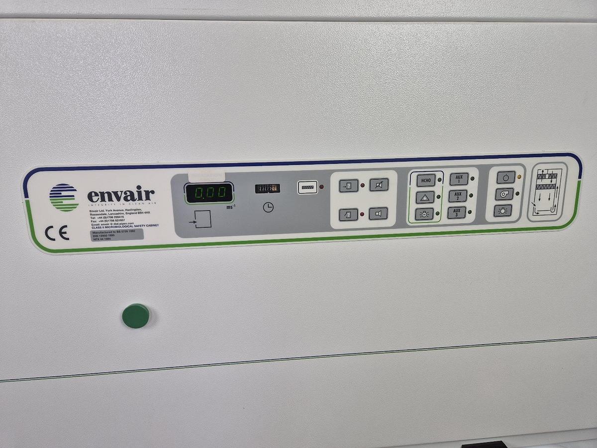 Used Envair Technology B102 Microbiological Safety Cabinet + Stand