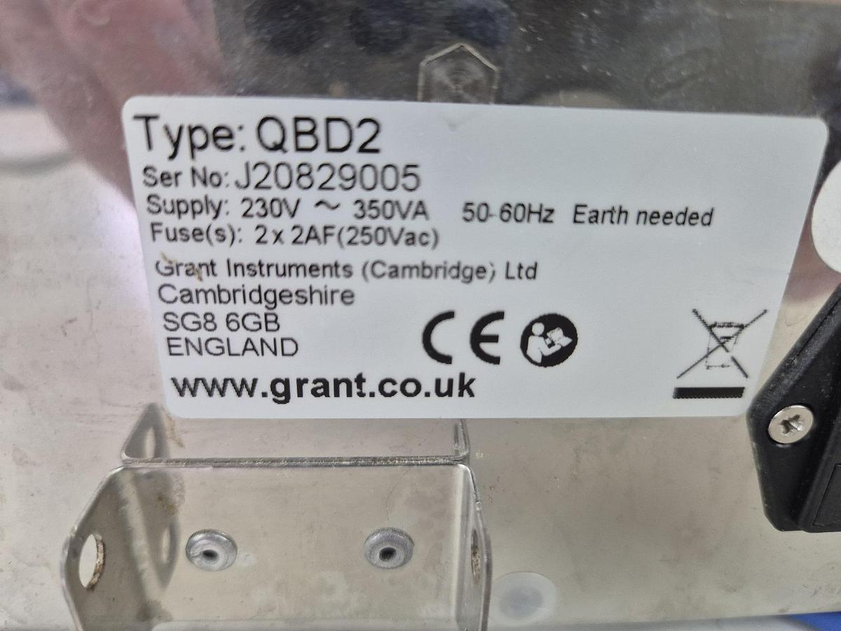 Used Grant Instruments QBD2 Heatblock