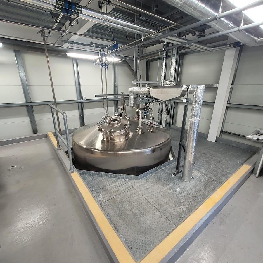 Used Sinclair Stainless Fabrications Purified Water Storage Tank