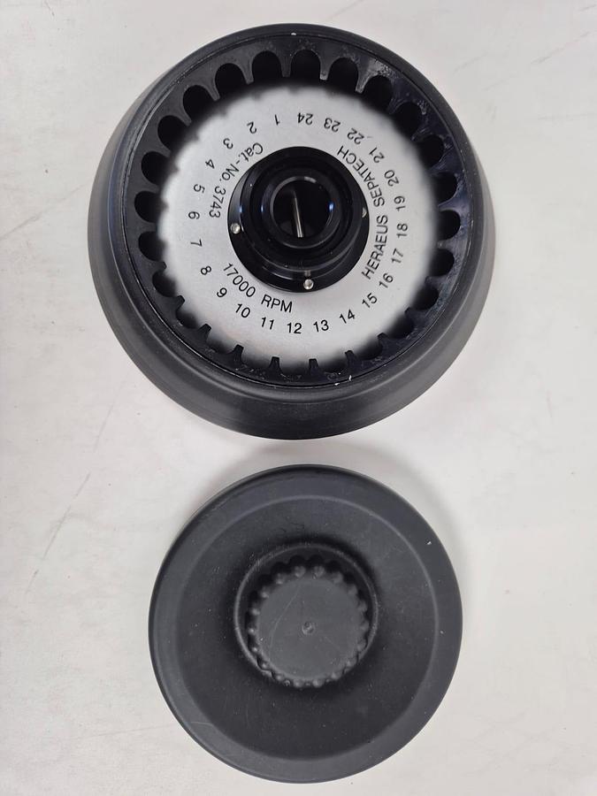 Used Heraeus Sepatech 3743 Centrifuge Rotor