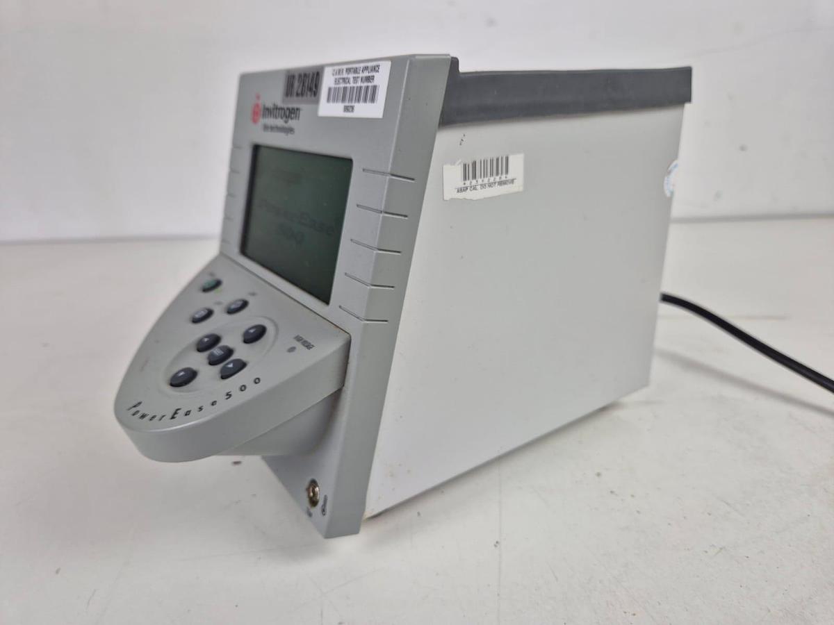 Used Invitrogen PowerEase 500 Power Supply