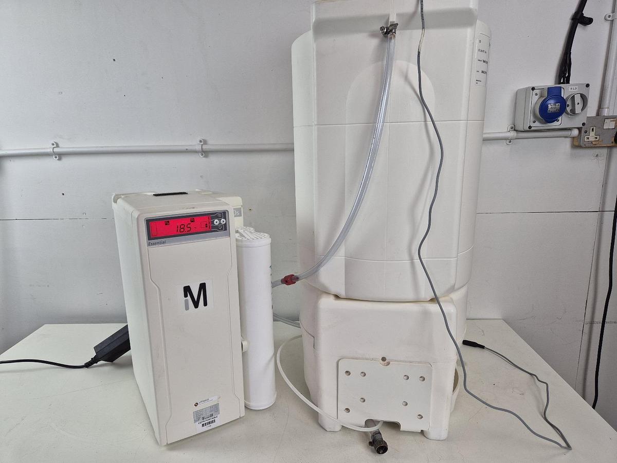 Used Millipore Sigma RioS Essential 24 Water Purification Tank