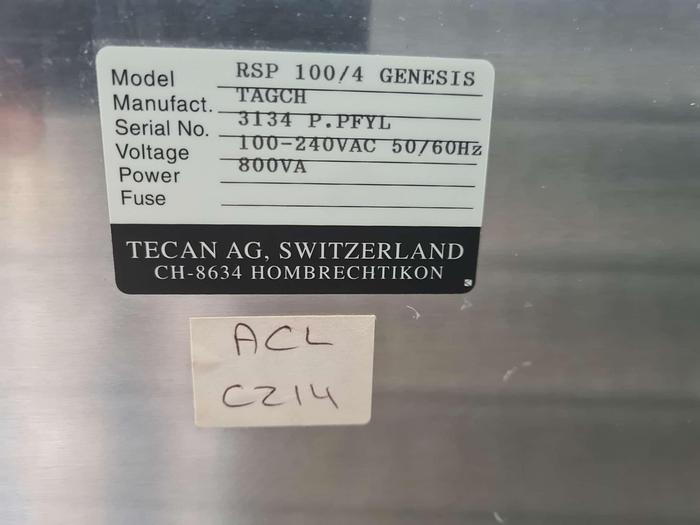 Used Tecan Genesis 150 2002 Liquid Handling Station Spares