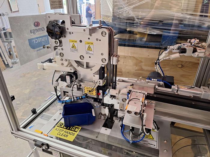 Used Quickpouch Automated Form-Fill Seal Packaging Machine with Videojet Dataflex Printer for Quickpouch Auto loader