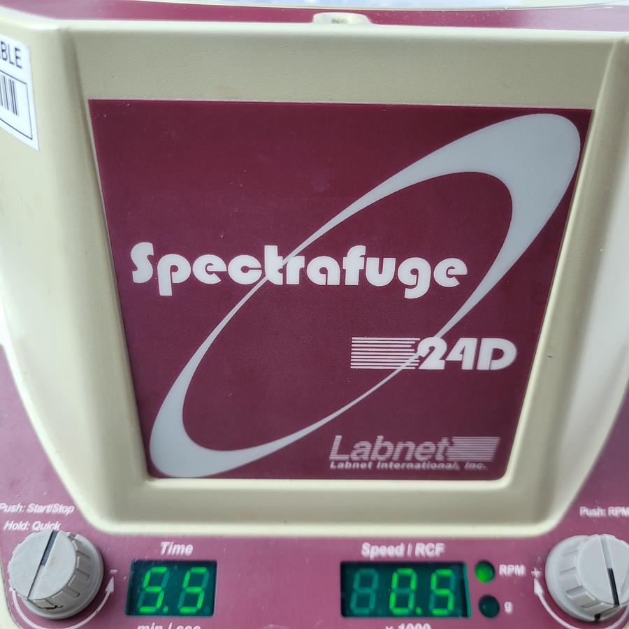 Used Labnet Spectrafuge 24D centrifuge