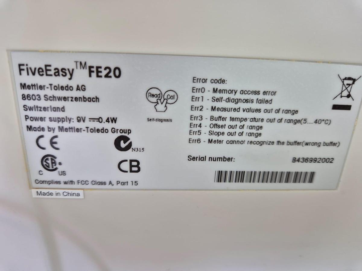 Used Mettler Toledo 5 Easy FE20 Benchtop Meter