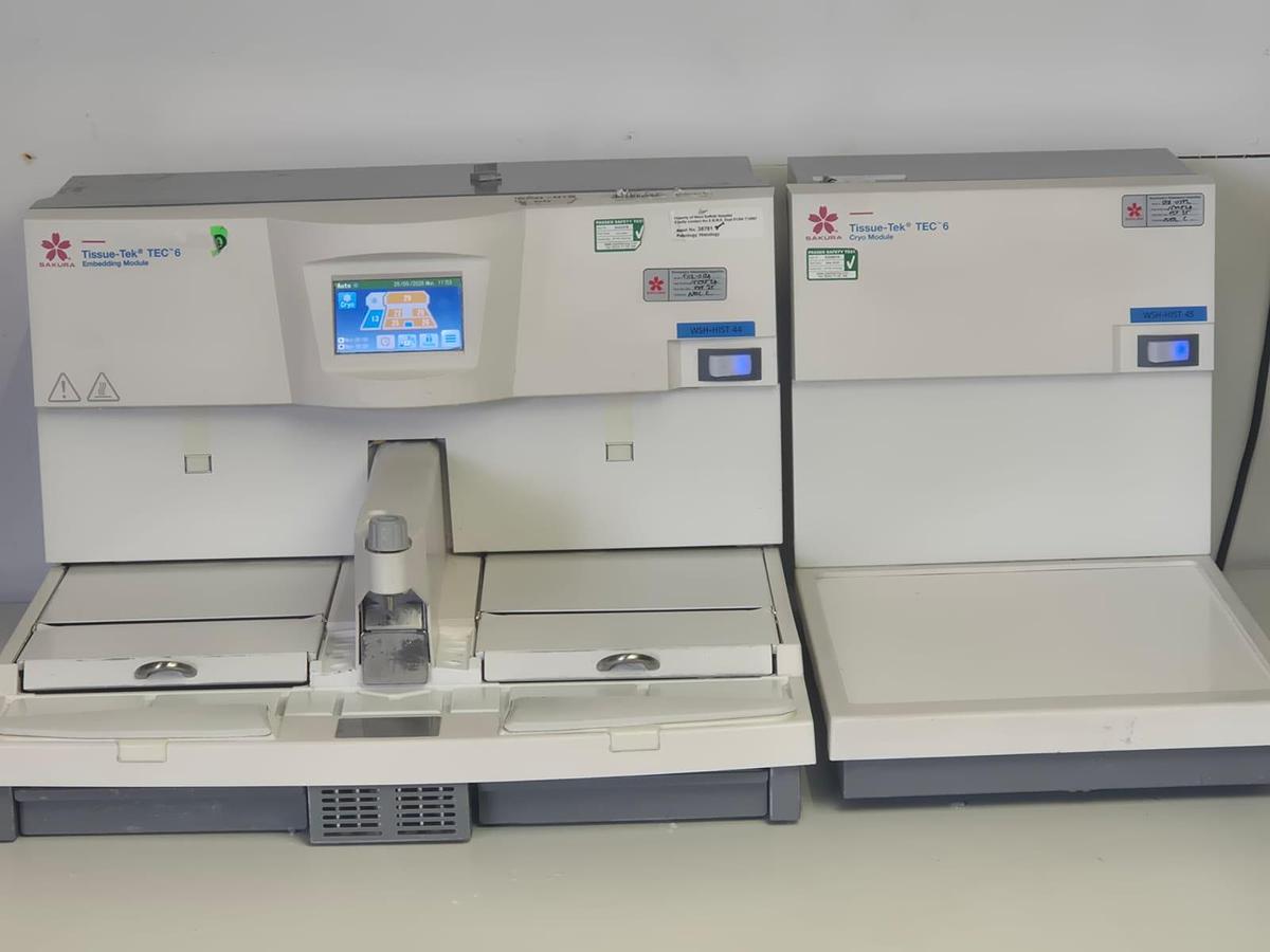 Used Sakura Tissue-Tek TEC 6 Embedding Console System