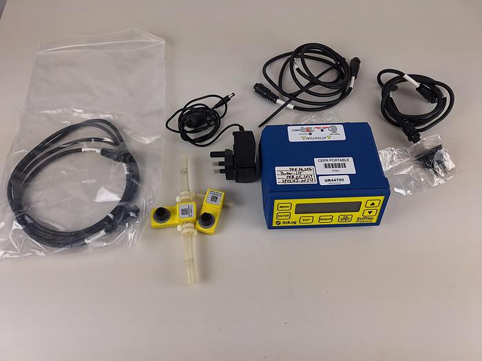 Used Parker SciLog SciPres Pressure Monitor with Pressure Sensors