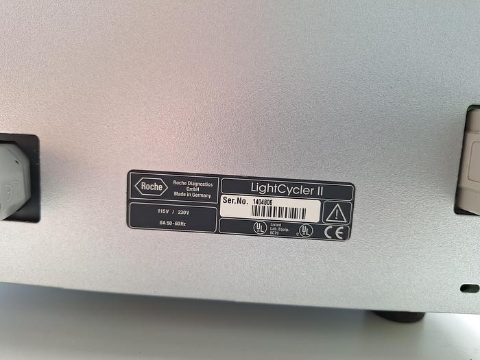 Used Roche LightCycler II Thermal Cycler