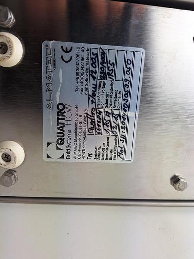 Used Quattroflow QF 1200-S Single-use Pump diaphragm pump